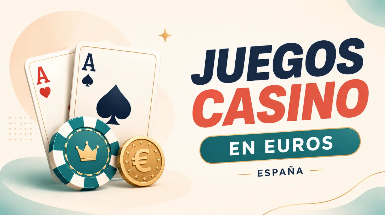 Juegos de casino online España para jugar en euros